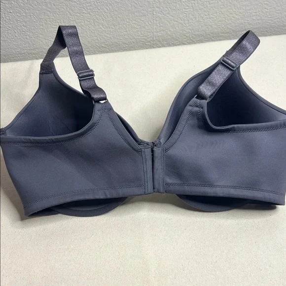 Vanity Fair Beautiful Benefits 40DD Gray Full Coverage Underwire Bra - Picture 3 of 5